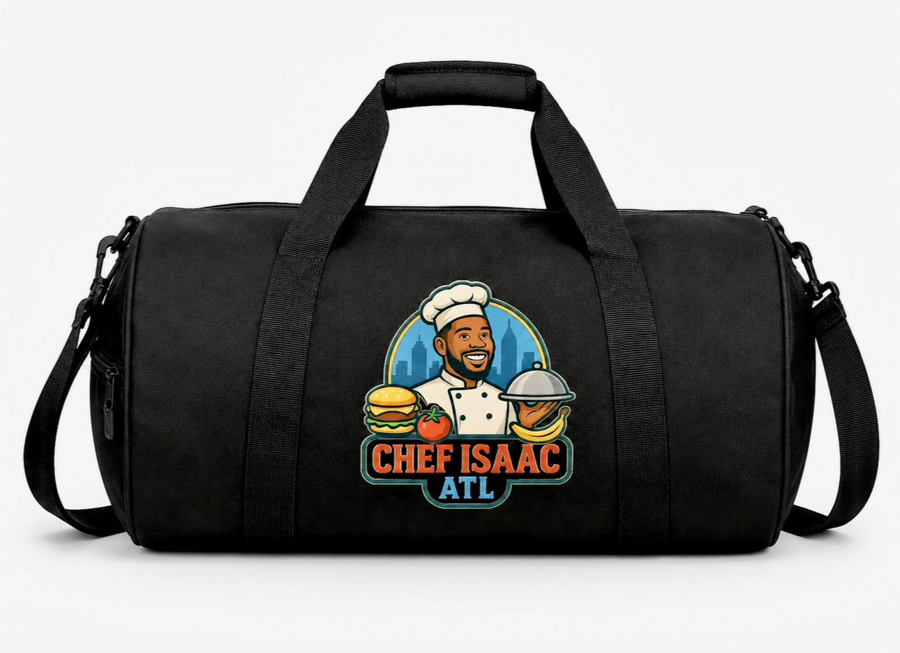 Official Chef Isaac ATL Barrel Duffel Bag